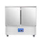 Table réfrigérée positive +2/+8°C 2 portes 900x700x885mm
