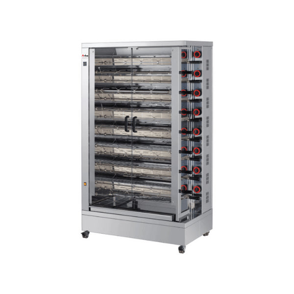 Rôtissoire à électrique 75/90 volailles sur roulettes