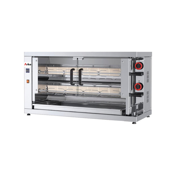 Rôtissoire à gaz 10/12 volailles à poser