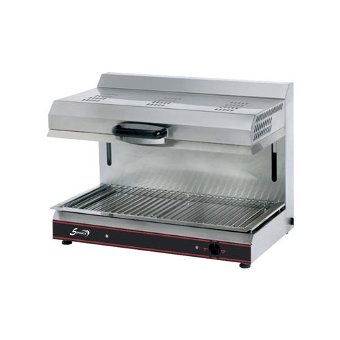 Salamandre électrique à plafond mobile - résistance blindées - 800x640x590mm