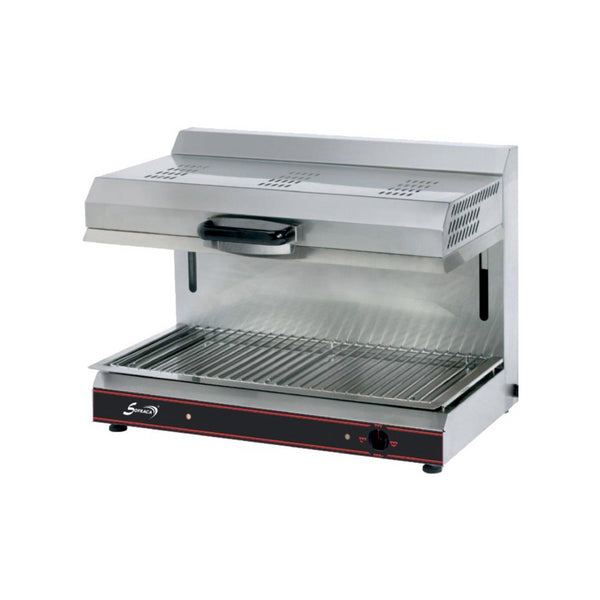 Salamandre électrique à plafond mobile - résistance blindées - 800x640x590mm