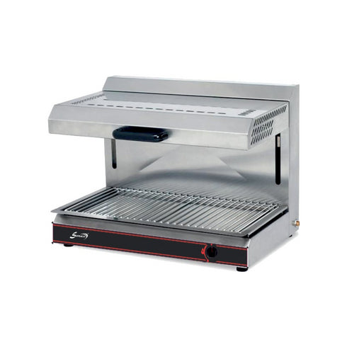 Salamandre à gaz à plafond mobile - Brûleurs infrarouges - 800x640x590mm