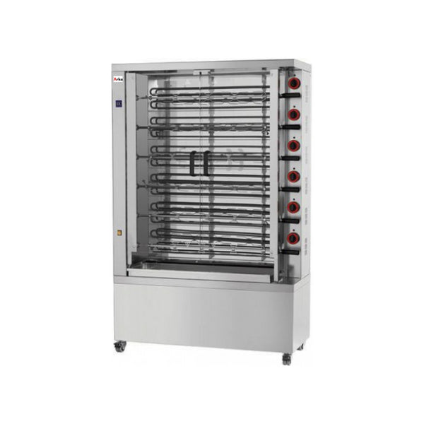 Rôtissoire à électrique 30/36 volailles sur roulettes