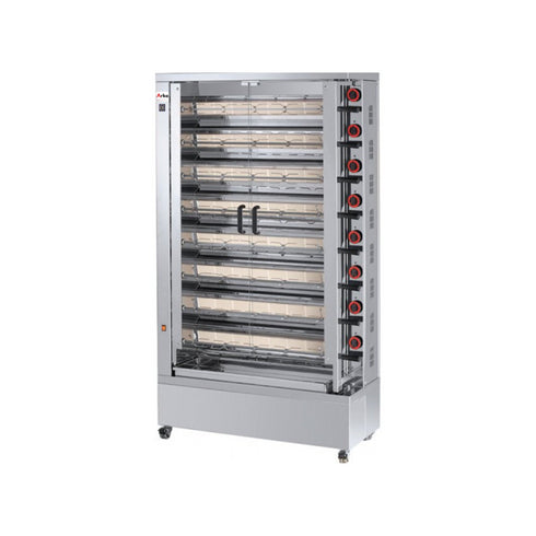 Rôtissoire à électrique 40/48 volailles sur roulettes