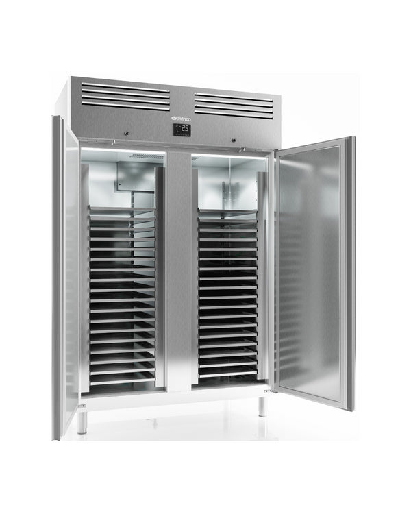 Armoire réfrigérée à pâtisserie positive -2/+2°C 2 portes 1385x794x2130mm