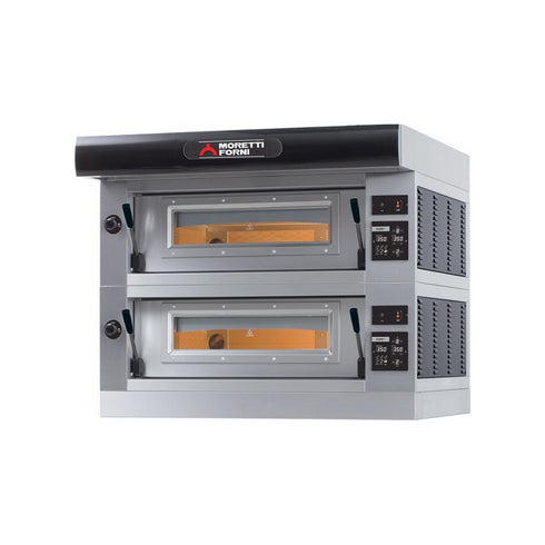 Four à pizza AMALFI B électrique 2 niveaux sans support - 2 x 6 pizzas