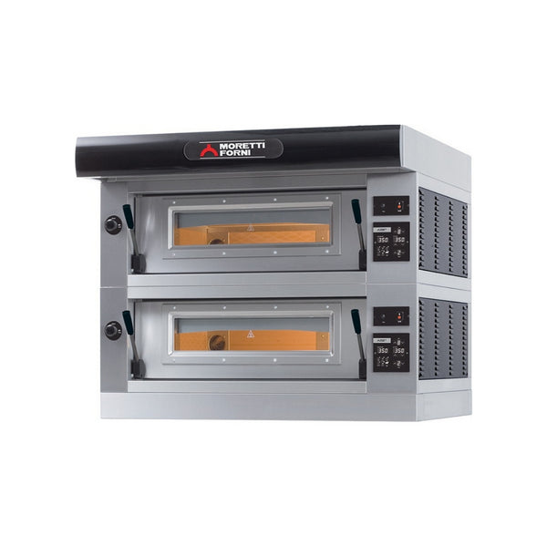 Four à pizza AMALFI B électrique 2 niveaux sans support - 2 x 6 pizzas