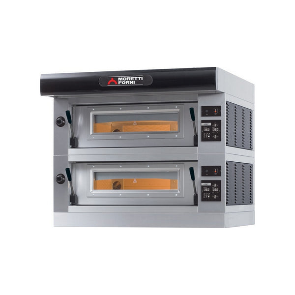 Four à pizza AMALFI C électrique 2 niveaux sans support - 2 x 9 pizzas