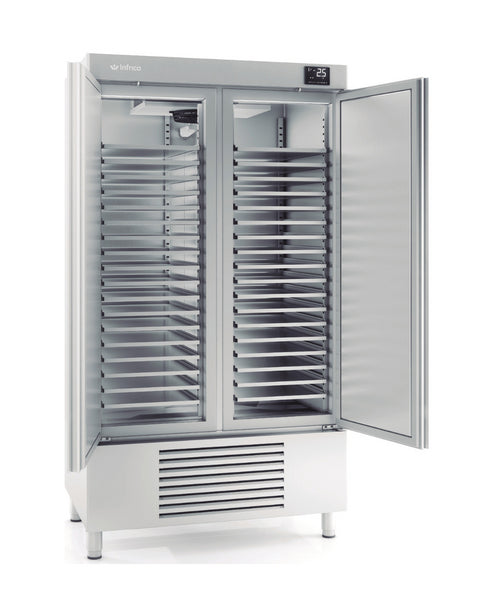 Armoire réfrigérée à pâtisserie positive -2/+8°C 2 portes 1124x775x2060mm