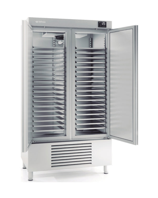 Armoire réfrigérée à pâtisserie positive -2/+8°C 2 portes 1124x775x2060mm