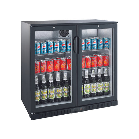 Arrière-bar réfrigéré 2 portes H: 850mm