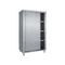 Armoire en inox avec portes coulissantes - 4 niveaux - 1200x700x2000mm