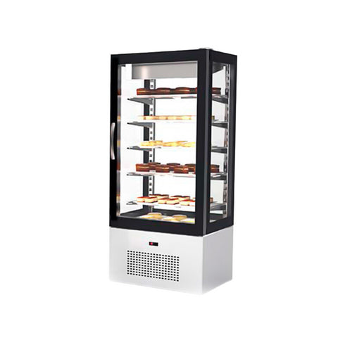 Vitrine réfrigérée à pâtisserie +2/+8°C 6 niveaux - 620
