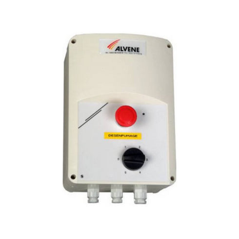 Autotransformateur 5 positions avec coup de poing - 5 Ampères - Mono 230V