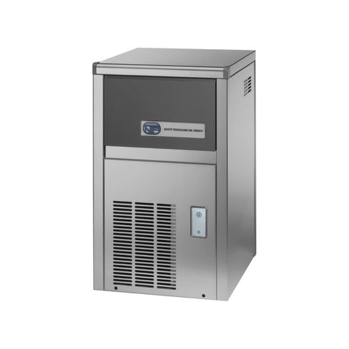 Machine à glaçons pleins condenseur eau 20kg/24h - Réserve 4kg