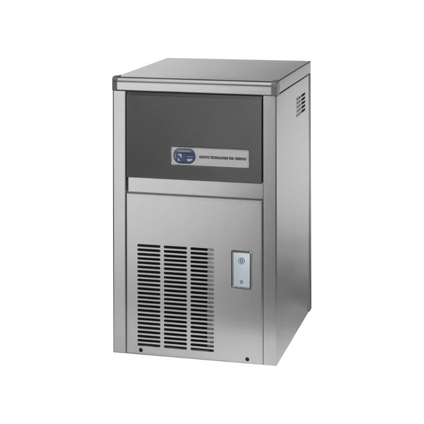 Machine à glaçons pleins condenseur eau 20kg/24h - Réserve 4kg