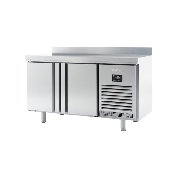 Desserte réfrigérée négative -18°C 2 portes 1468x700x850mm