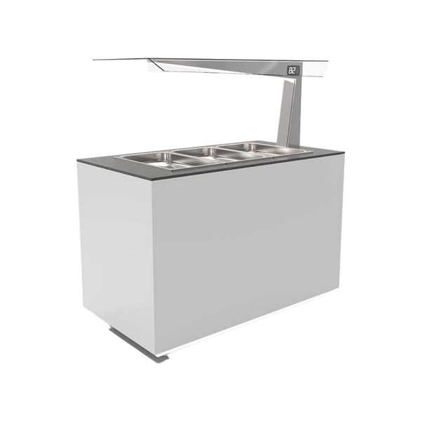 Buffet chaud bain marie self service 3 GN 1/1 - 1300