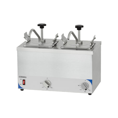 Pompe à sauche chauffante double