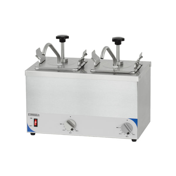 Pompe à sauche chauffante double