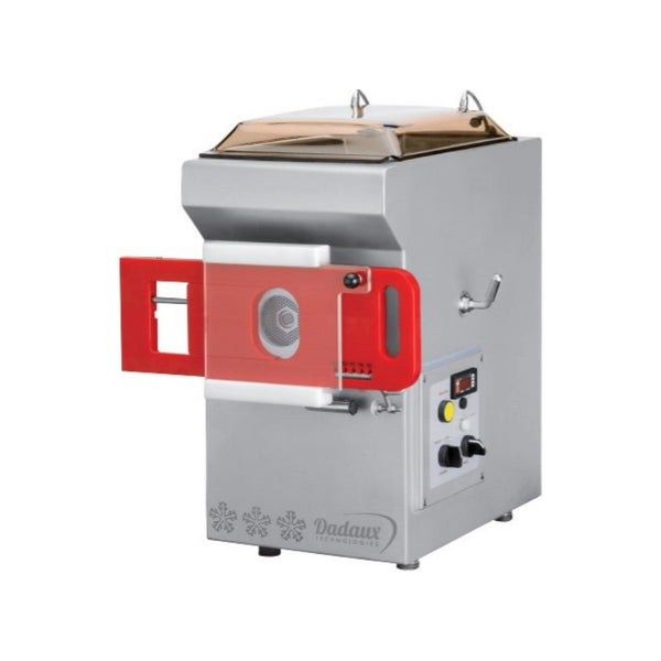 Hachoir réfrigérée CRISTAL - Double coupe - avec reconstitueur - 82mm - Grille 3mm - Monophasé 230V