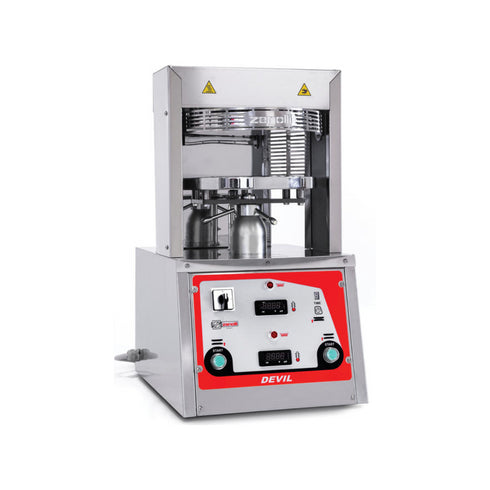 Façonneuse pour pizza à disques réchauffés 420x560x770mm 3.6kW 400V