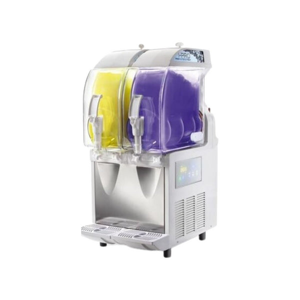 Distributeur de granité & frappé 11+11 litres