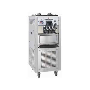 Distributeur de glaces à l'italienne et softs 2 cuves de 12L 552x652x1474mm 1.2kW 230V