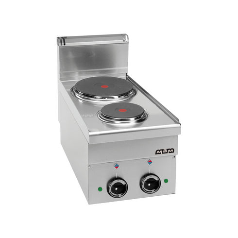 2 plaques électrique rondes à poser - 400x600x270mm - 4