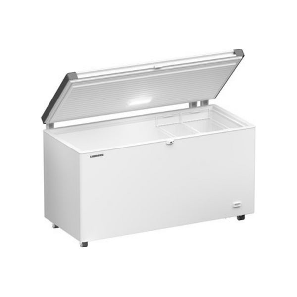 Congélateur coffre en époxy blanc - 404 litres