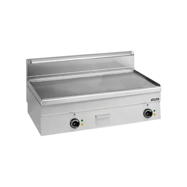 Plancha lisse chromée électrique à poser - 1000x600x270mm - 12