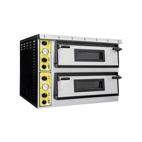 Four à pizza 2 niveaux - 6+6 pizzas - 1360x960x745mm