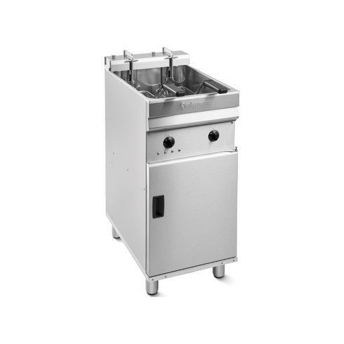 Friteuse électrique sur meuble 18 litres - 400x600x850mm - 22 kW Triphasé 400V