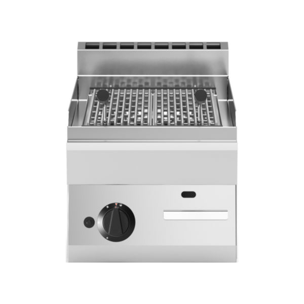 Grill en pierre de lave en fonte à poser (1 zone)