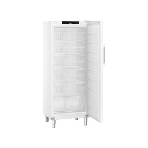 Armoire réfrigérée de restauration négative statique en époxy blanc 1 porte - 573 litres