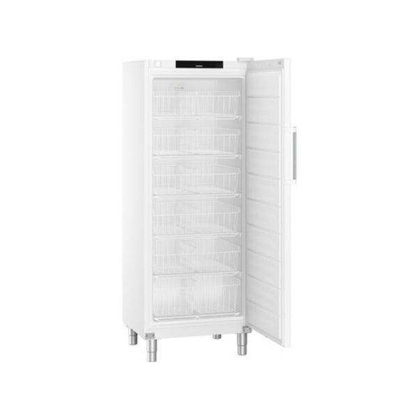 Armoire réfrigérée de restauration négative statique en époxy blanc 1 porte - 573 litres