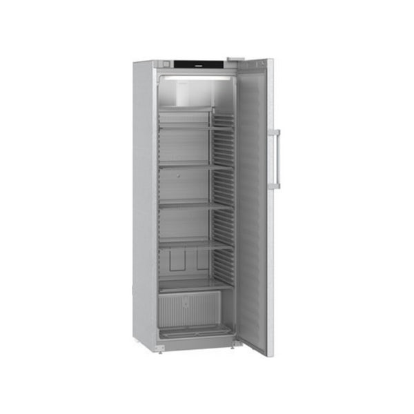 Armoire réfrigérée de restauration positive ventilée en inox 1 porte - GN 2/1 - 420 litres