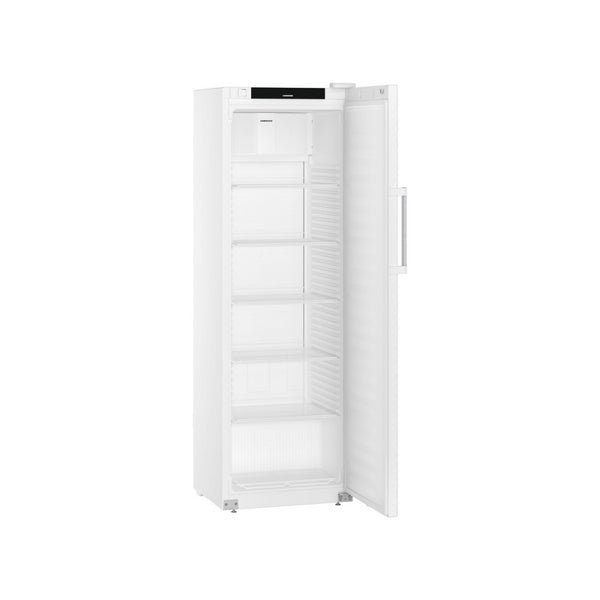 Armoire réfrigérée de restauration positive ventilée en époxy blanc 1 porte - 420 litres