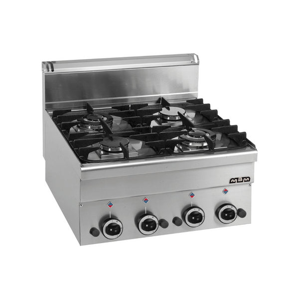 4 feux vifs à poser - 600x600x270mm - 11