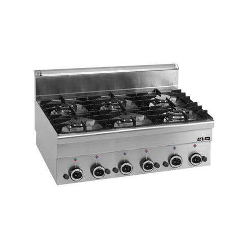 6 feux vifs à poser - 400x600x270mm - 17