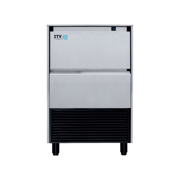 Machine à glaçons pleins avec pompe de relevage - refroidissement à air 75kg/24h - Réserve 35kg