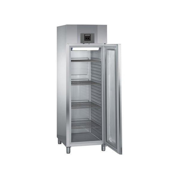 Armoire réfrigérée positive ventilée en inox 1 porte vitrée CONFORT- gastronormes 2/1