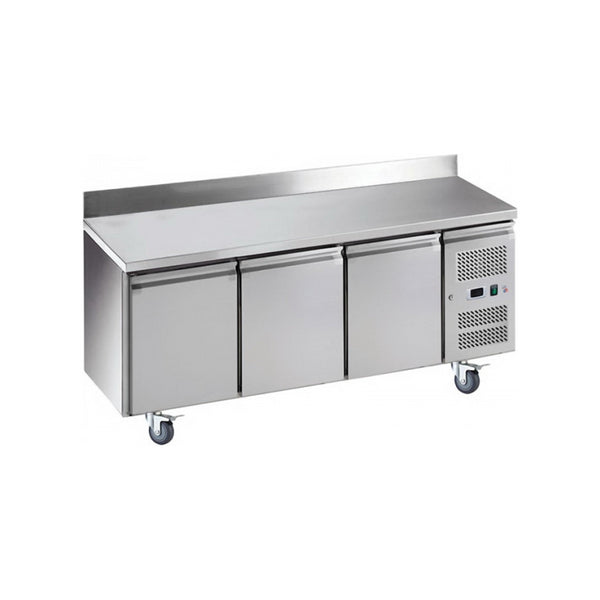 Desserte réfrigérée positive -2/+8°C 3 portes 1795x700x850mm