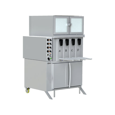 Grillade vertical électrique - Churrasco - 4 tiroirs