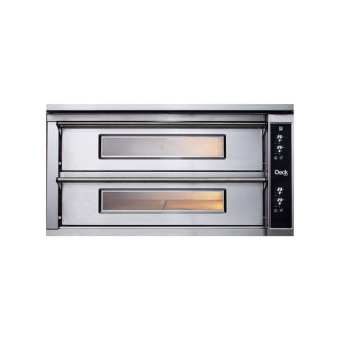 Four à pizza IDECK 65.105 électrique commandes électroniques 2 niveaux sans support - 2 x 6 pizzas - 1320x1025x660