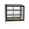 Vitrine chaude libre service 3 niveaux à poser - 600x600x650mm