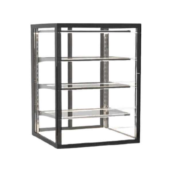 Vitrine de présentation neutre 4 niveaux à poser - 600