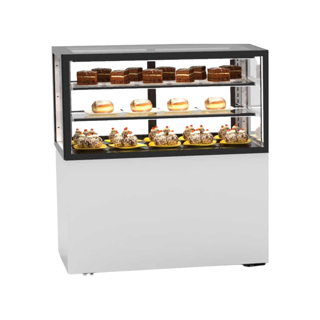 Vitrine Réfrigérée Commerciale 85 L, Vitrine à Pâtisserie 3