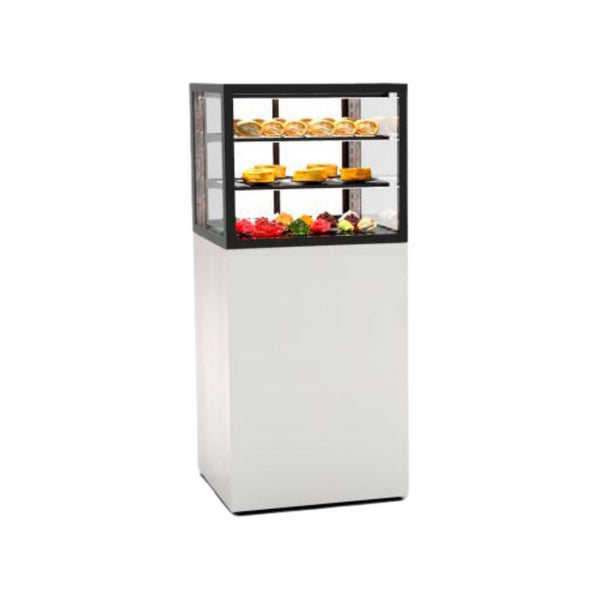 Vitrine de présentation réfrigérée 3 niveaux - 600x600x1400mm