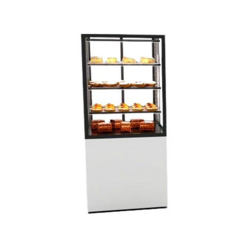 Vitrine de présentation réfrigérée 4 niveaux - 600